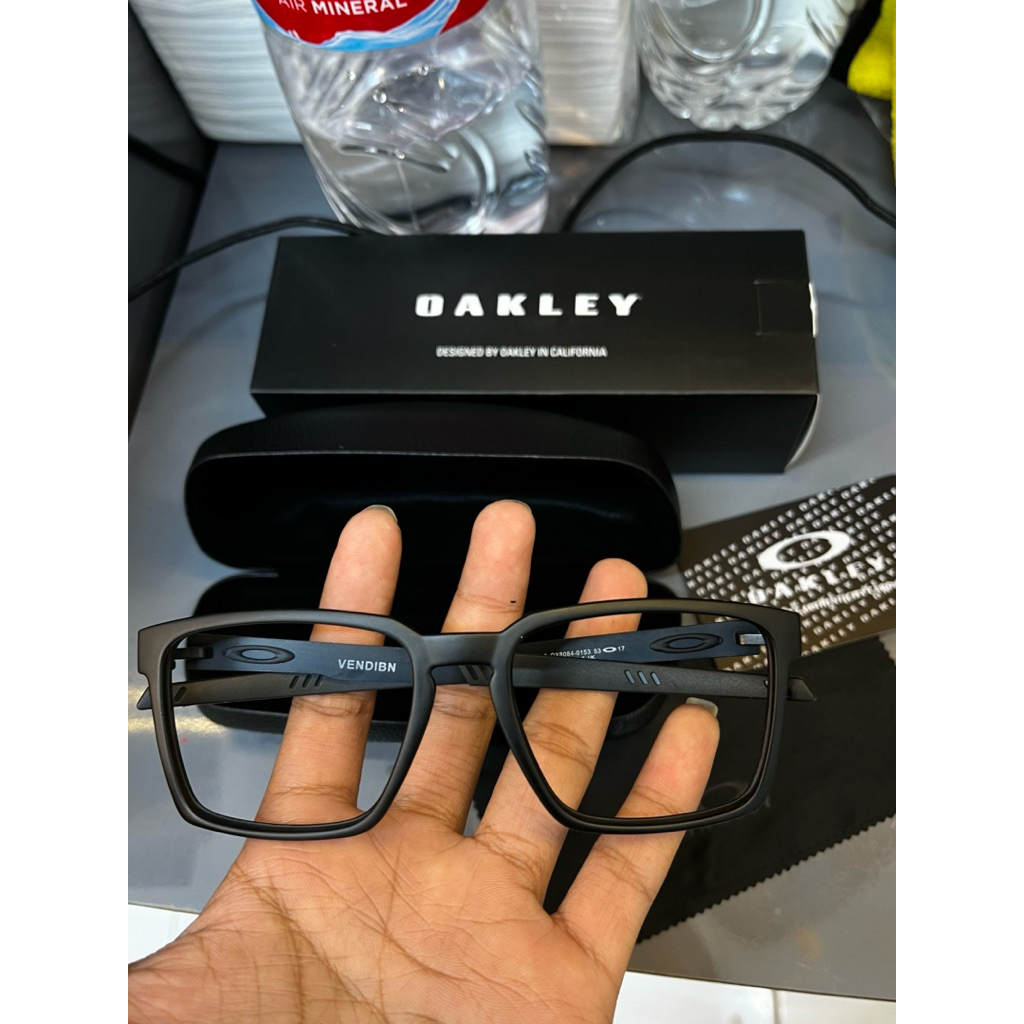 Frame kacamata OAKLEY ORIGINAL VENDIBN OX8084-0153 second mulus 100% kaya baru