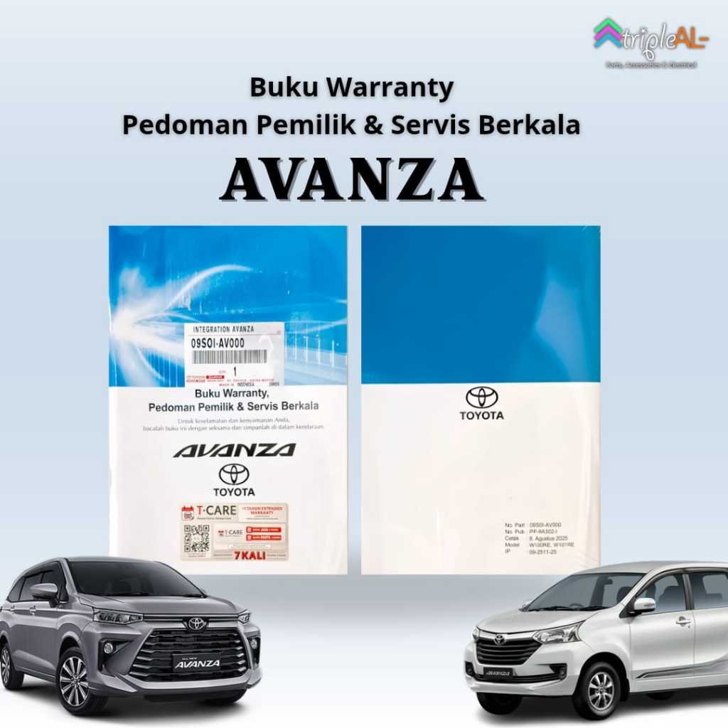 Buku Manual Pedoman Pemilik Integration Book new Avanza Original