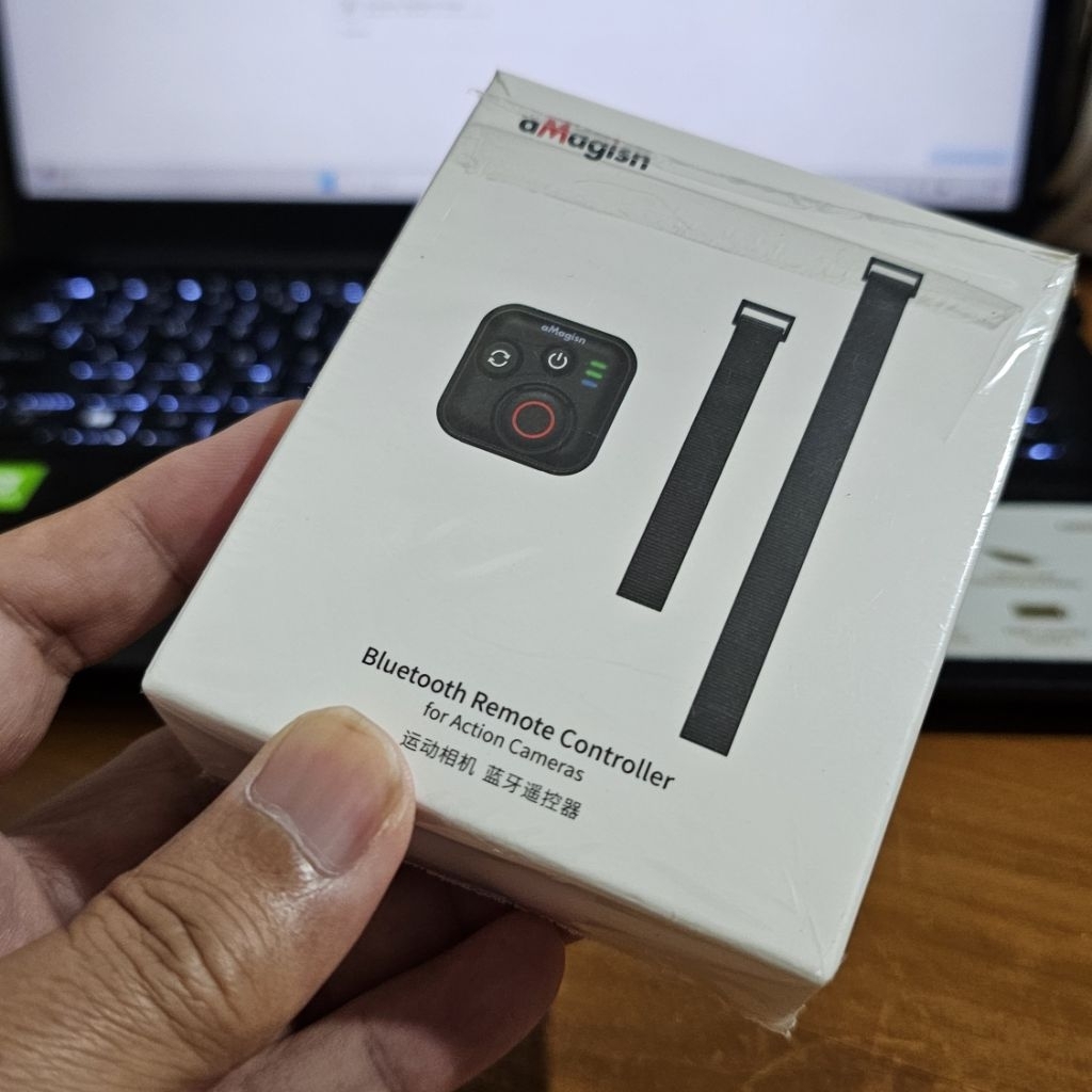 aMagisn AM22 Bluetooth Wireless Remote Controller untuk Insta360 dan GoPro Second / Bekas Like New