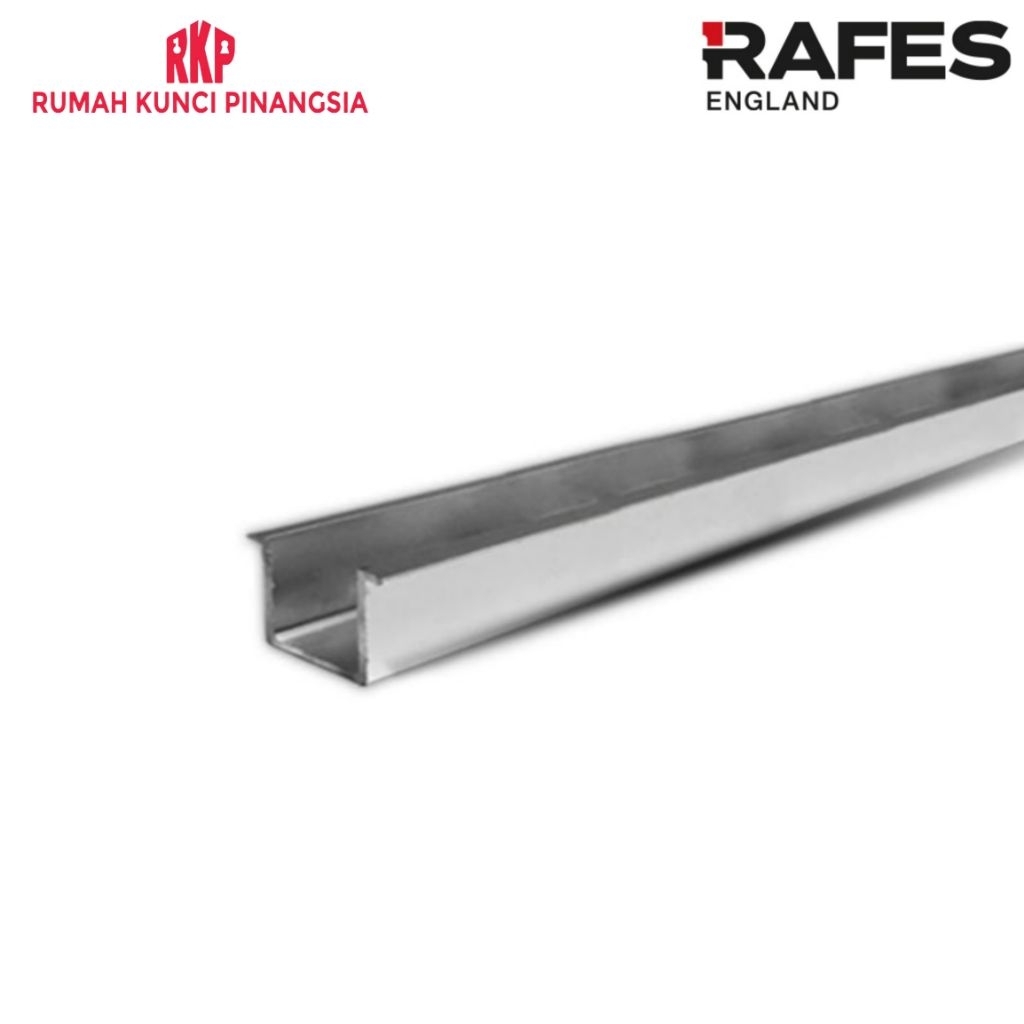 Aluminium Channel Sliding Door Rel Pintu Geser 2 / 3 / 4 meter Aluminium RAFES SP 7083 / SP 7084 / S