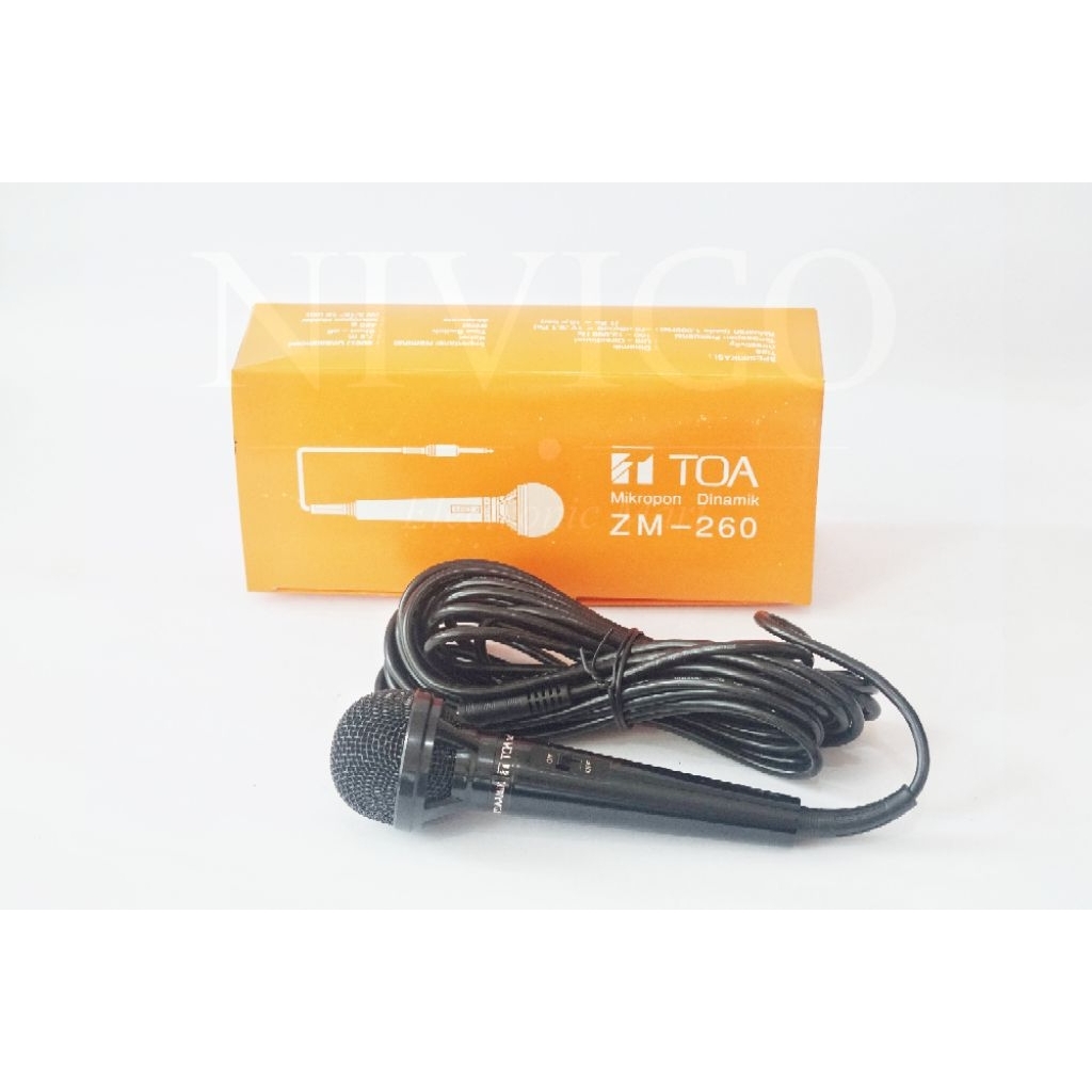 Microphone Dynamic Mikropon Dinamik TOA ZM-260