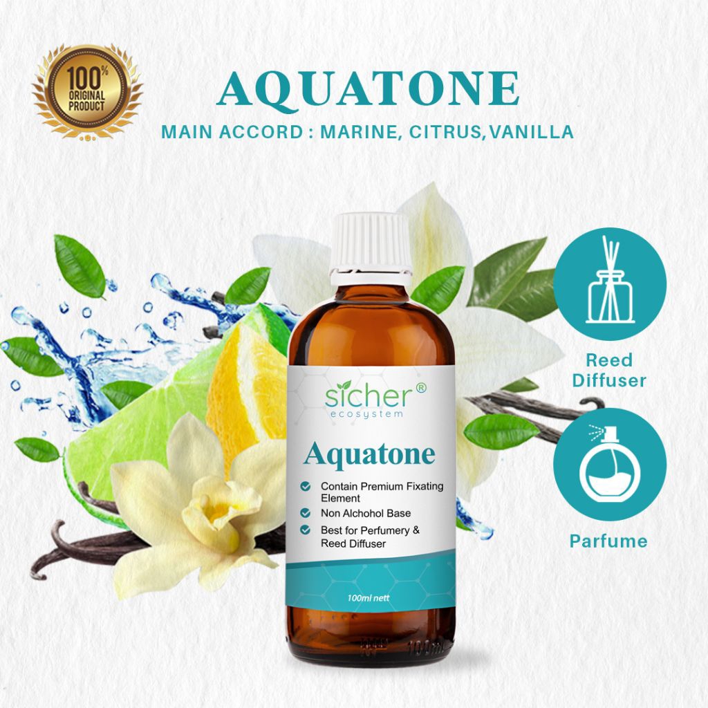 Sicher Super Fixative / Booster Aroma /Penguat Aroma / Fixative Aquatone