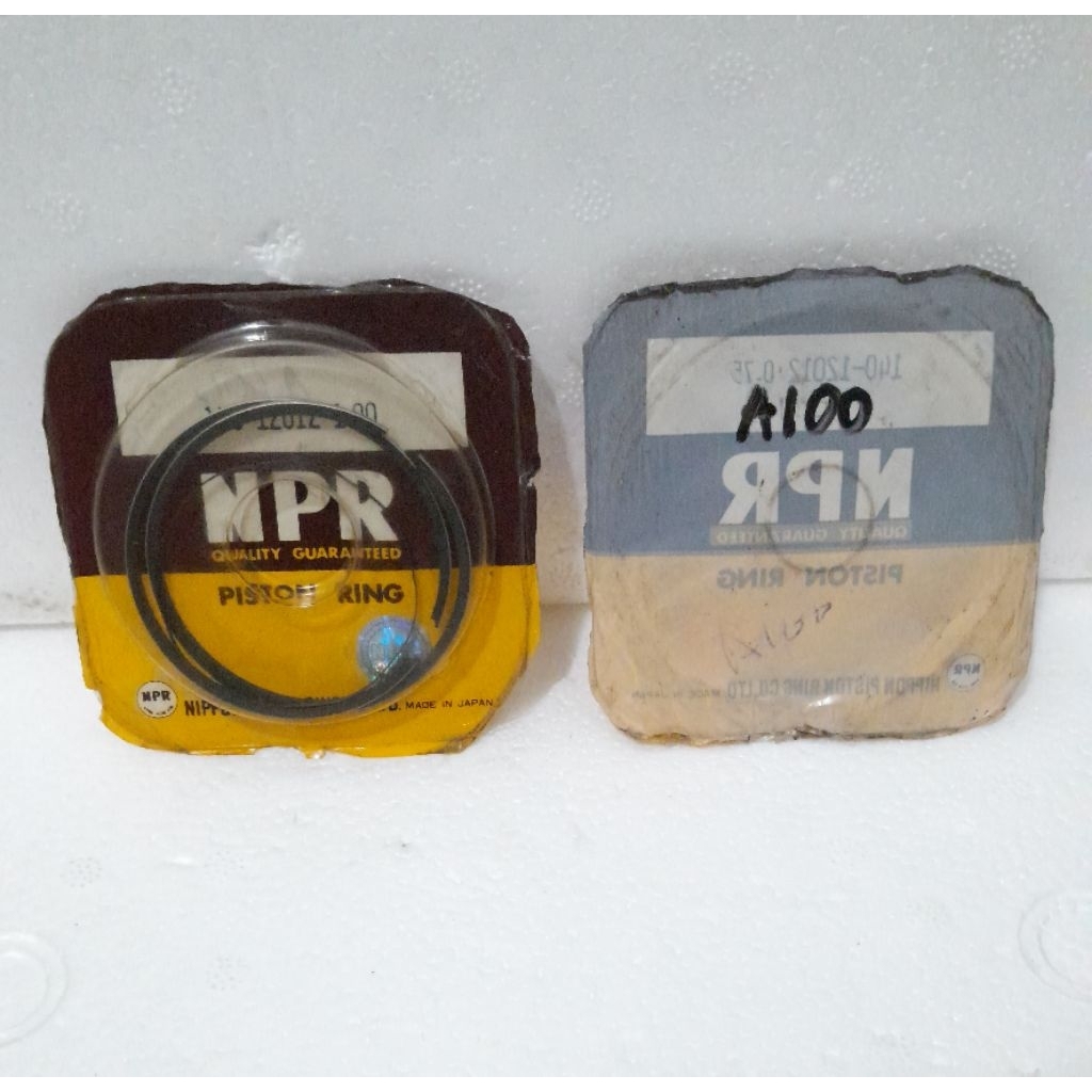 NPP Ring piston Suzuki A100 tebal NPR japan