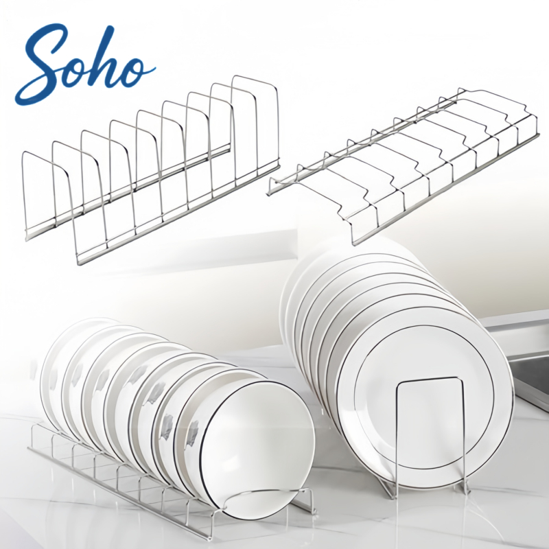 Rak Pengeringan Piring/Rak Pengering Tutup/Rak Peniris Mangkuk Piring/Stainless Rak Piring Mangkuk