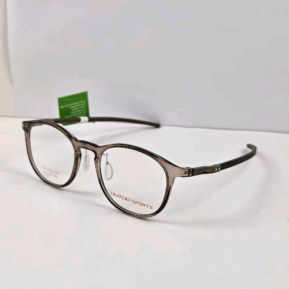 Outdo Sports Frame Kacamata Pria Wanita Outdo Sports Bulat GT 62706 Original Coklat Transparan Hitam