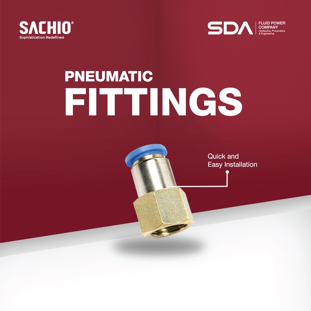 PCF Pneumatic Fitting Sachio