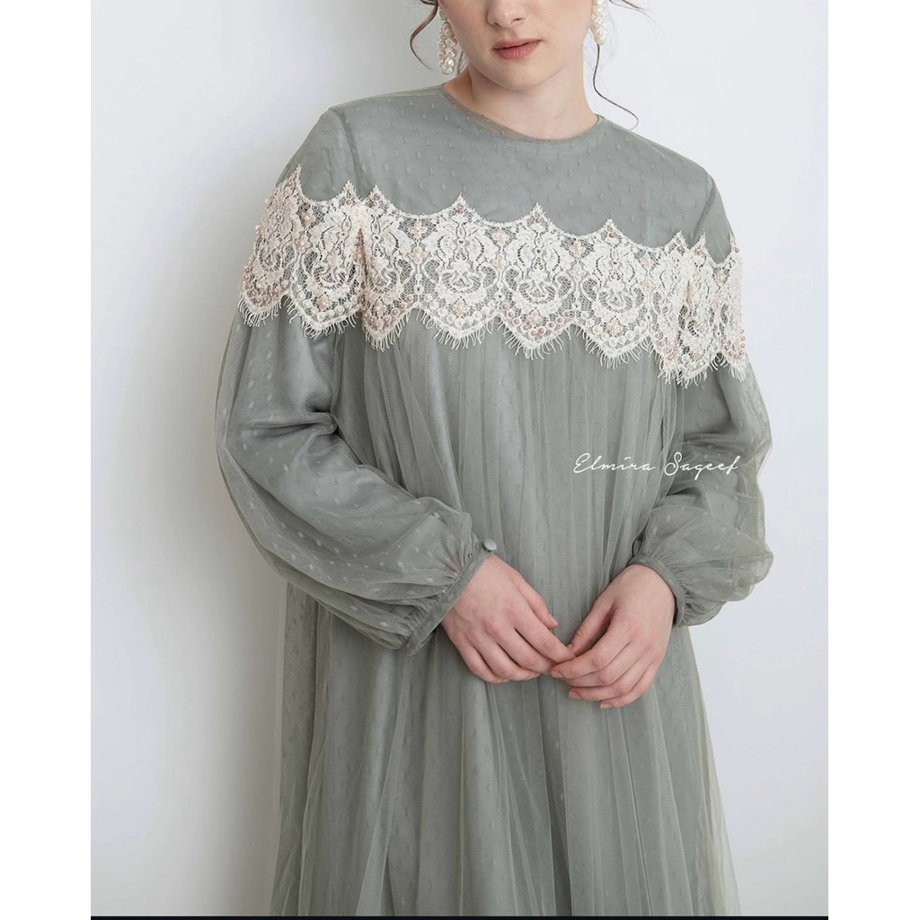 PRELOVED ELMIRA SAGEEF - lengkap box dan inner