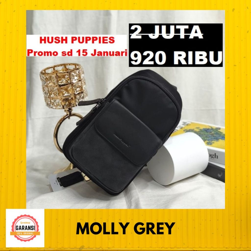 Tas selempang wanita Hush Puppies seri MOLLY SALE 100% ORI