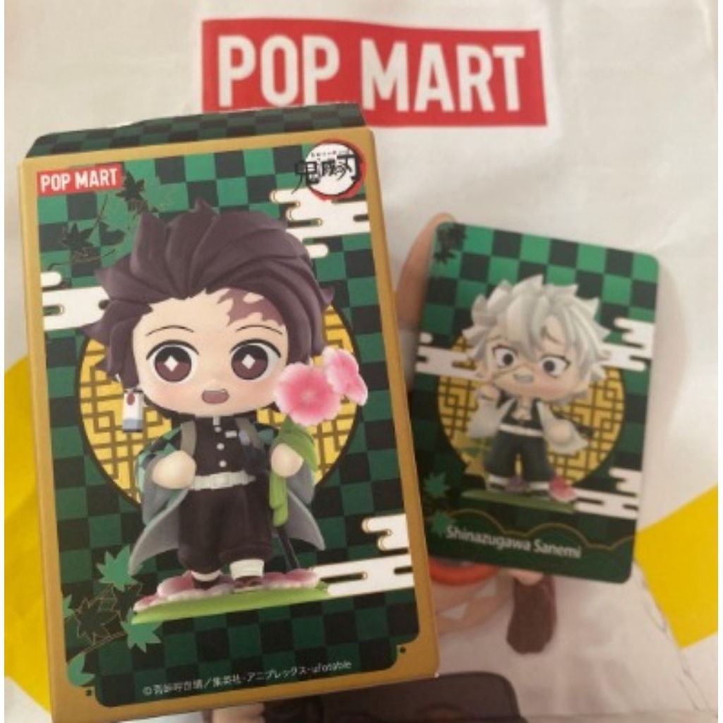 OFFICIAL POPMART SANEMI SELECTED Demon Slayer Kimetsu no Yaiba Action Figure Figur Aksi LIMITED Merc