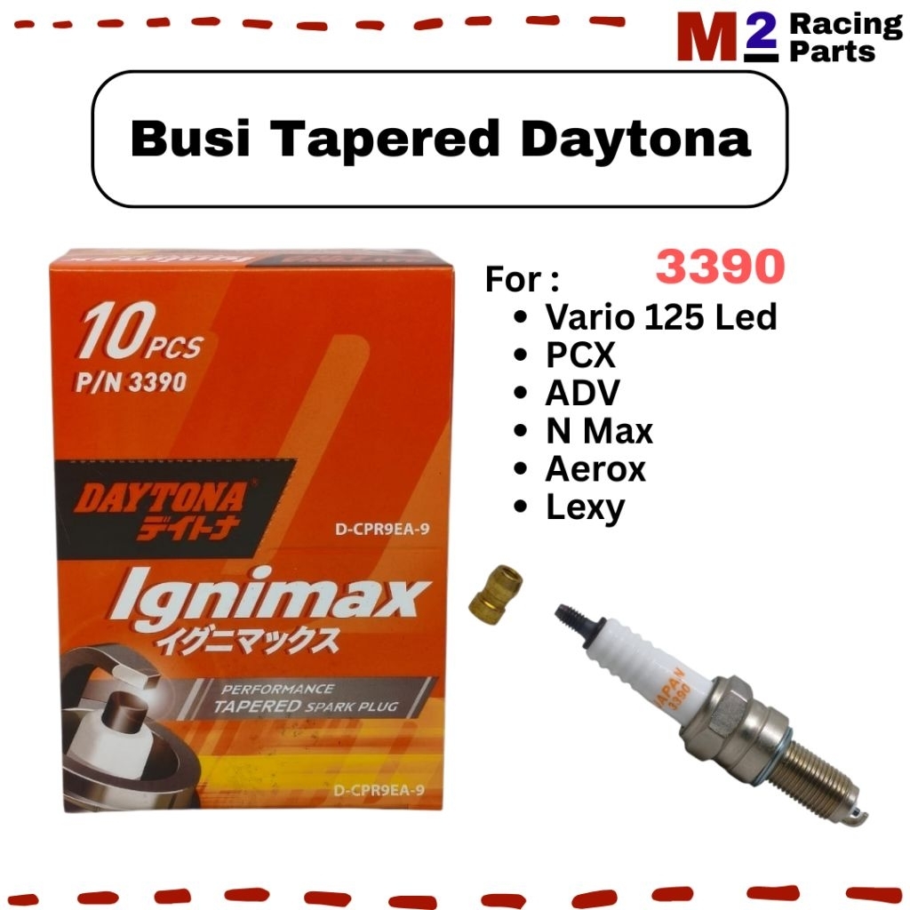 Busi Tapered Daytona PCX ADV Aerox N Max Lexy