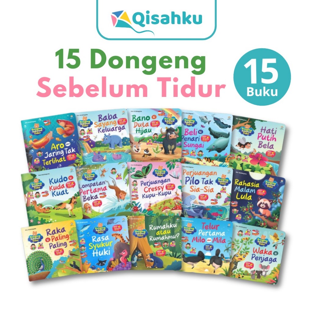 Ziyadbooks Buku Dongeng Cerita Hewan Indonesia