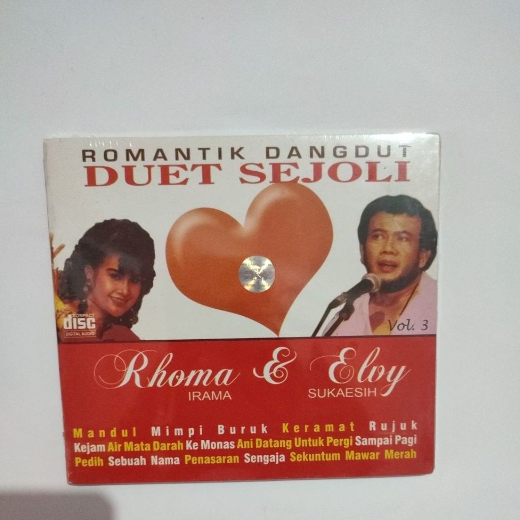 CD DUET SEJOLI RHOMA IRAMA & ELVY SUKAESIH