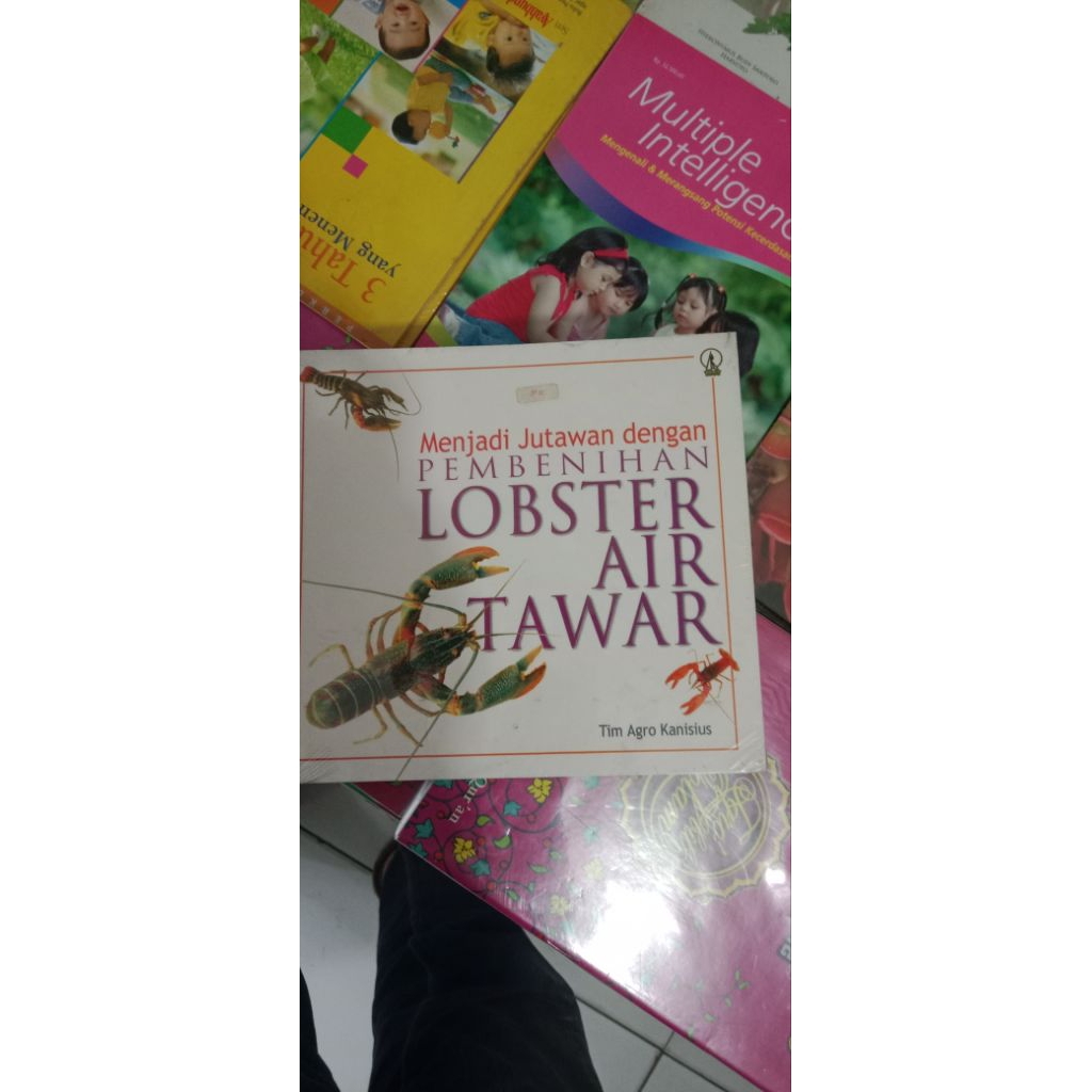 Buku Pembenihan Lobster Air tawar