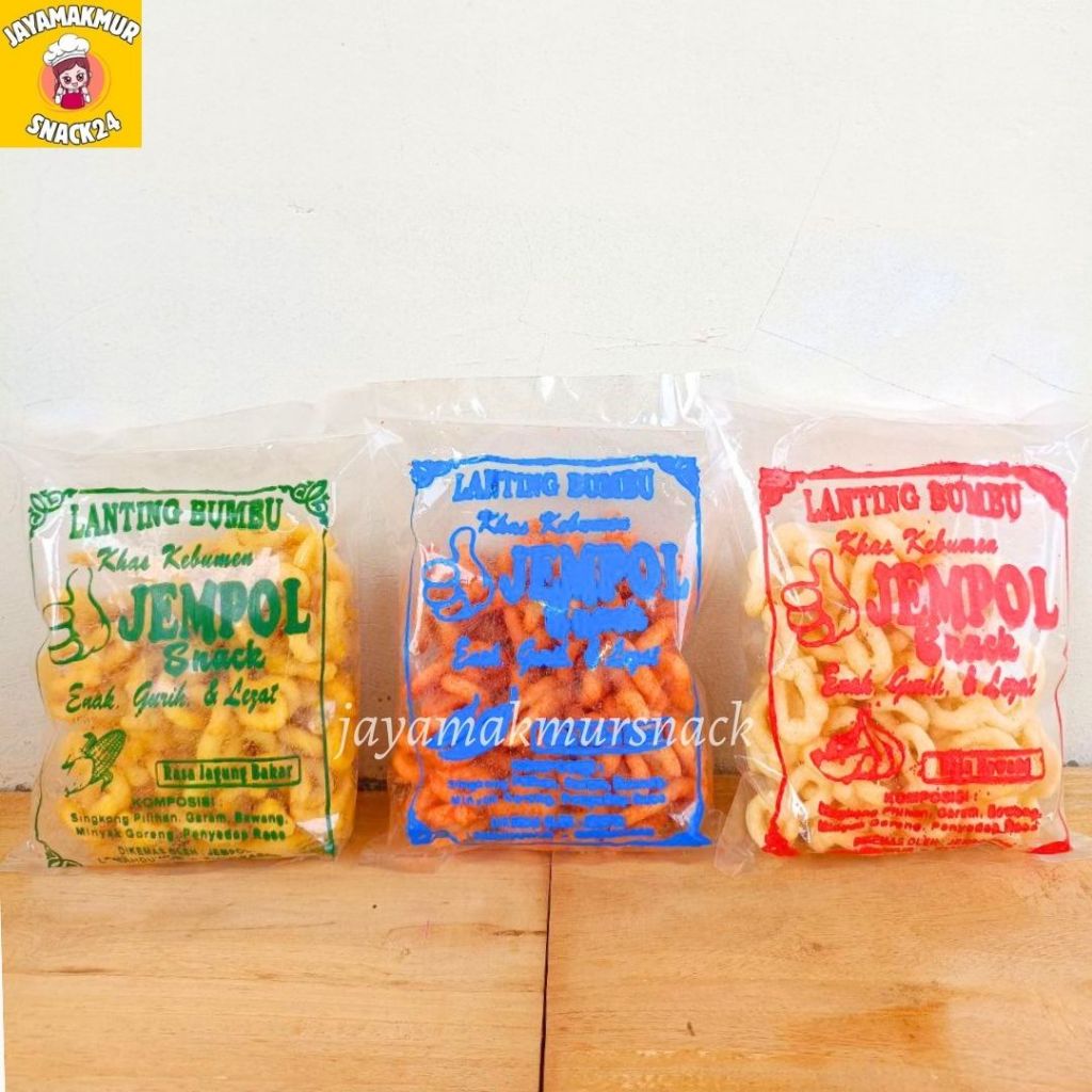 Lanting kebumen aneka rasa - cemilan lanting bumbu khas kebumen
