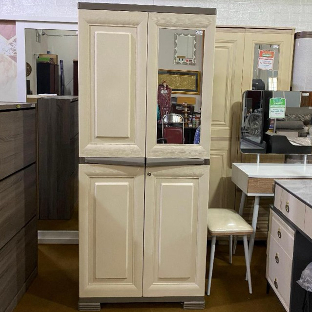 Lemari Plastik Olymplast 2 Pintu