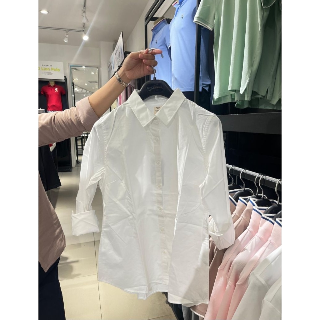 Jastip Kemeja Oxford Lion Giordano Size Wanita Sale 70% Original Store