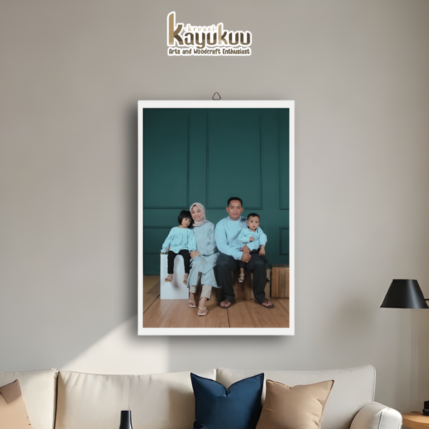 Kreasikayukuu Cetak Foto Ukuran 30x45 MDF Board Kualitas Premium