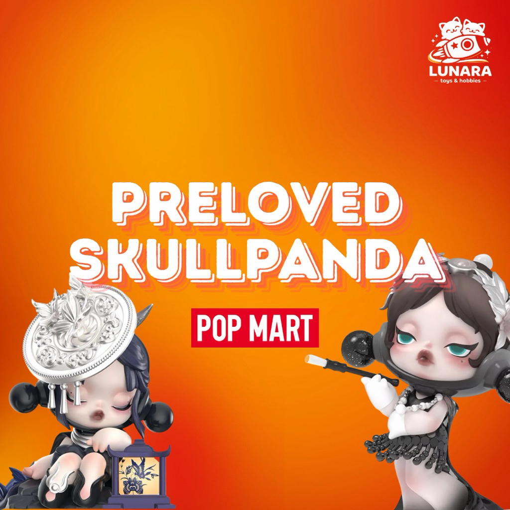 [READY INSTAN] PRELOVED Skullpanda All Series Skullpanda Addams Family Skullpanda Mirage Skullpanda 