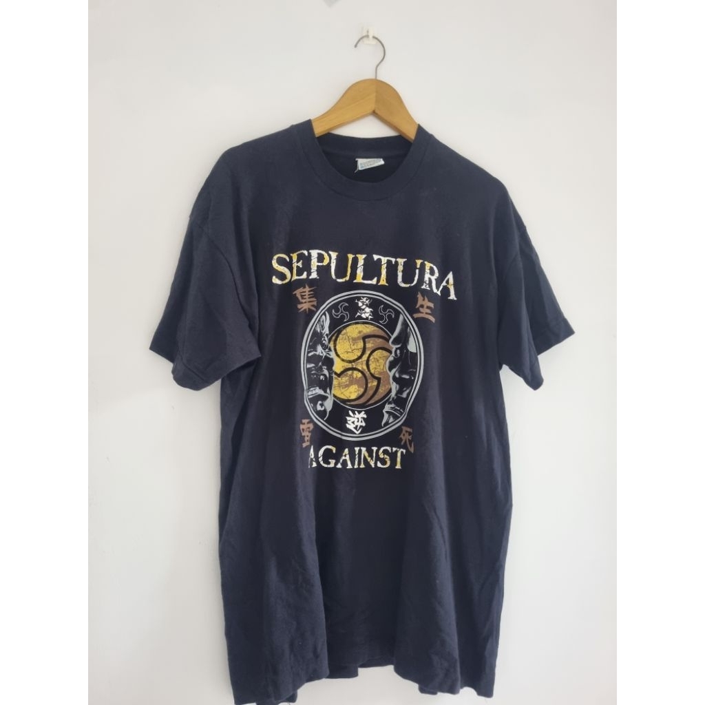 kaos band vintage sepultura