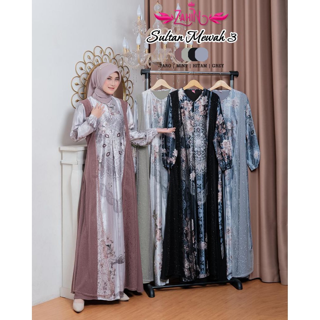 SULTAN MEWAH DRESS ORI ZAHIN COLLECTION ALLIYA DRESS ORI ZAHIN COLLECTION
