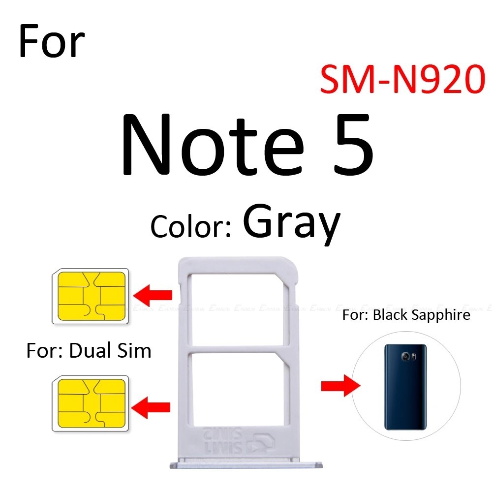 Slot Tempat Dudukan Kartu Simcard SAMSUNG NOTE 5 Sim card Lock SAMSUNG NOTE 5 Simtray SAMSUNG NOTE 5