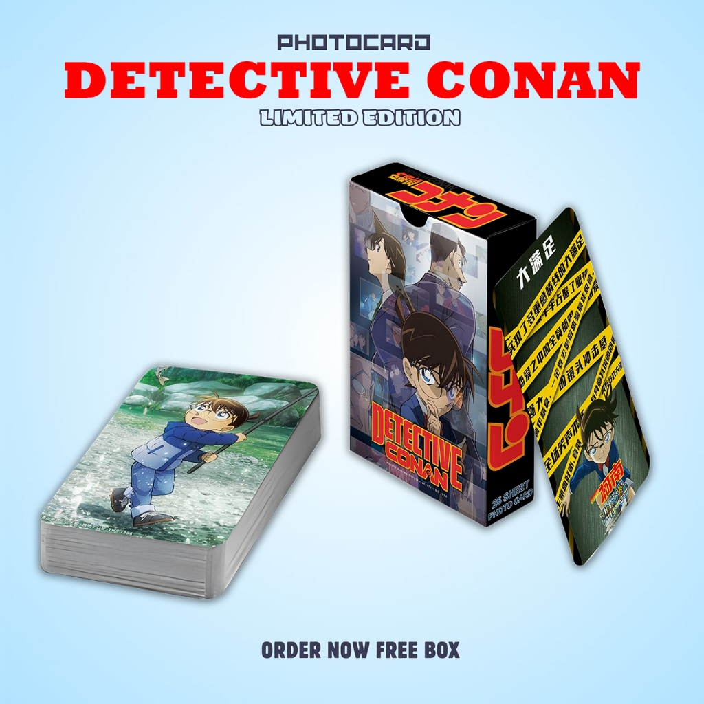 PHOTOCARD SET DETECTIVE CONAN PREMIUM 1 PACK LIMITED EDITION