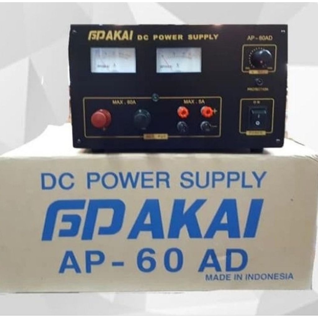 POWER SUPPLAY GP AKAI 60A POWER SUPPLAI AP-60 GP AKAI