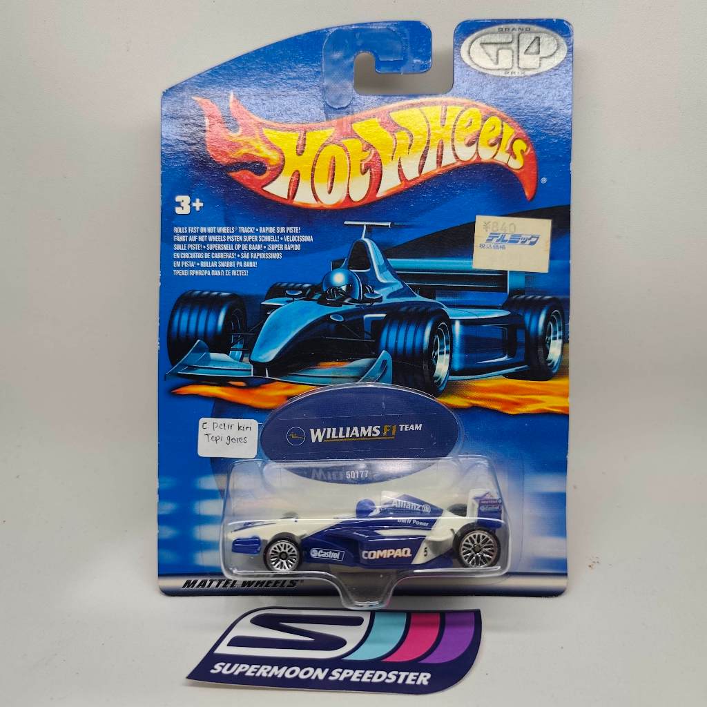 Hot Wheels Grand Prix Williams F1 Team Retro