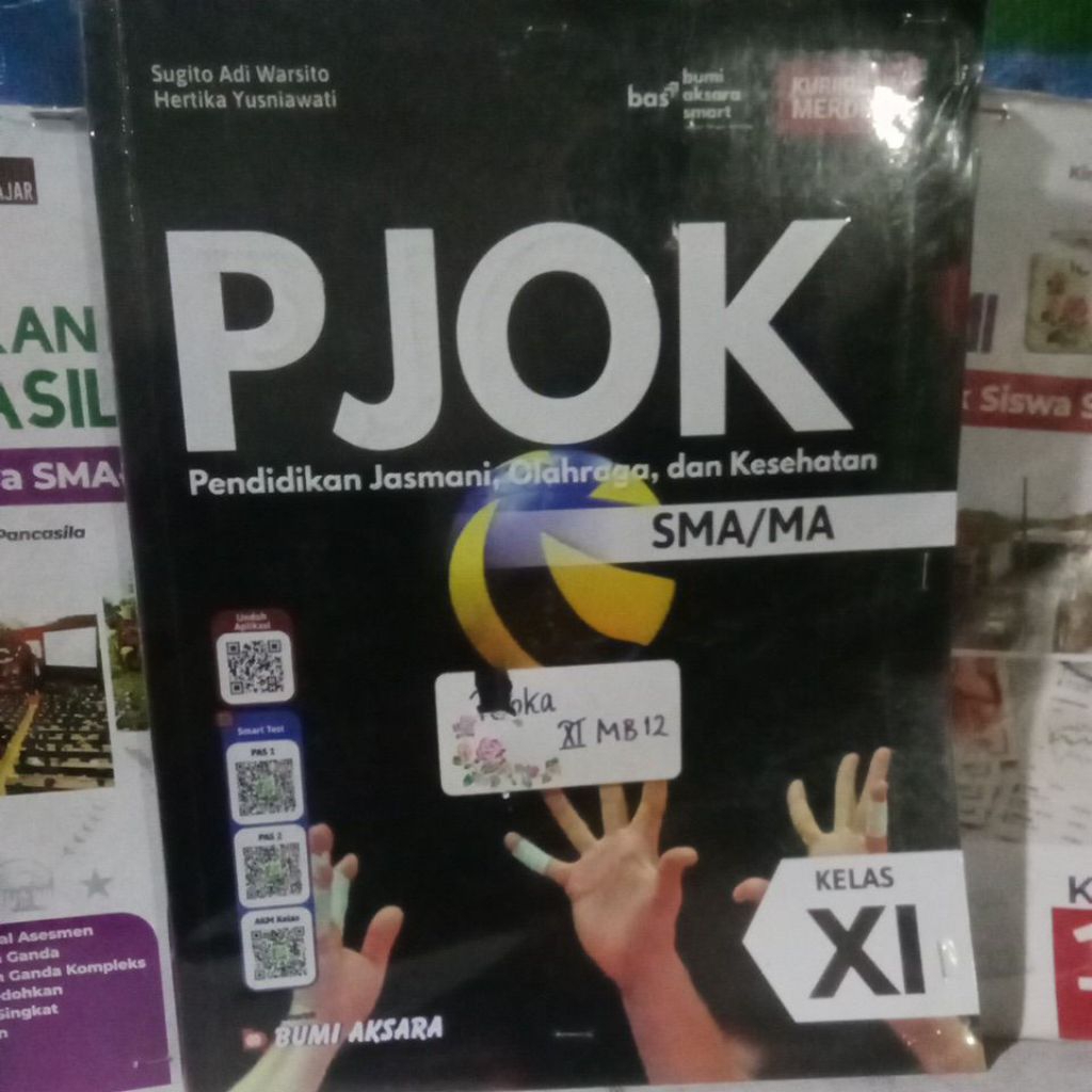 BUKU ORIGINAL BEKAS PJOK KELAS XI