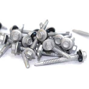 Baut Baja Ringan / Baut Skrup Baja Ringan 10x16 10x19 Harga Termurah 50 Pcs Mild Steel Bolts Roofing