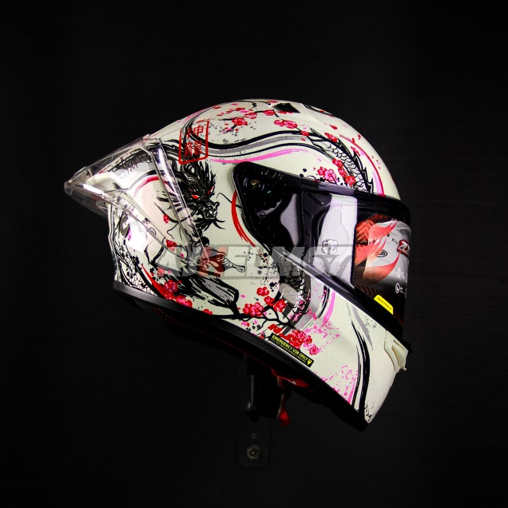 Helm NJS ZX1R GT SHENLONG | FULL FACE MOTIF