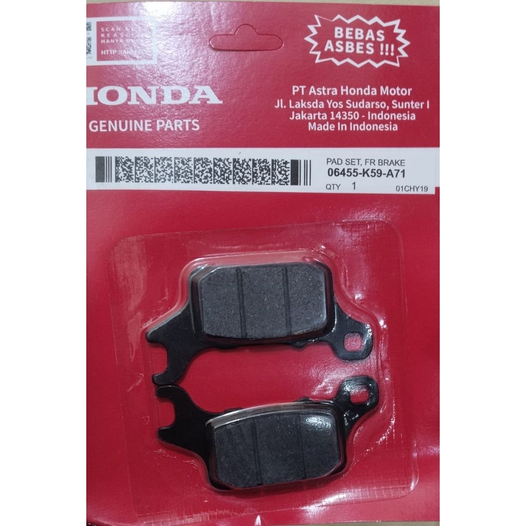 dispad depan Vario 150