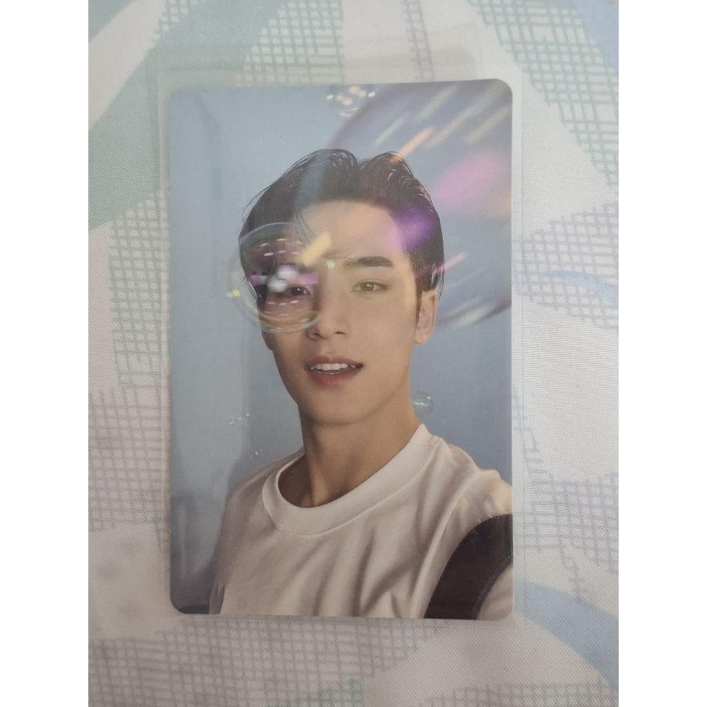 photocard pc seventeen mingyu dream bubble