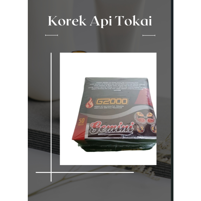 READYYYY Korek Api Tokai 1 Pack Isi 50 Pieces PACK PROMO KPNS