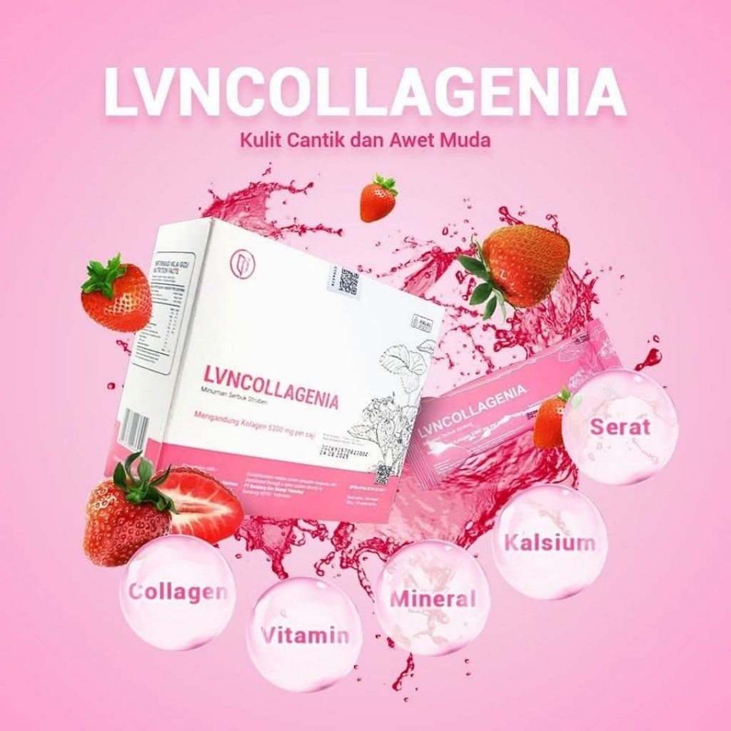 Lvncollagenia Minuman Serbuk Collagen Original BPOM