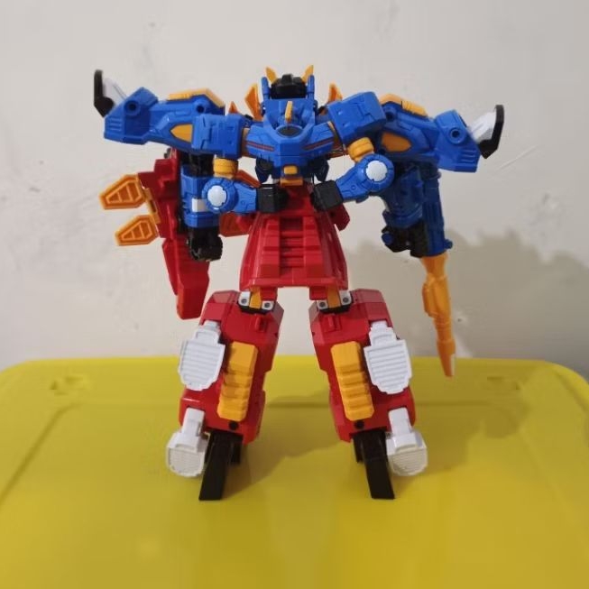 Mainan Miniforce Super Dino Power FORCE TRIG Triceratops Original