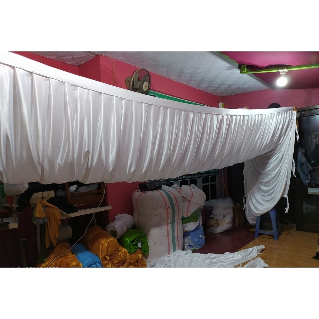 PLAPON GALENGAN UK L2m x P6m / PLAFON TENDA GELEMBUNG