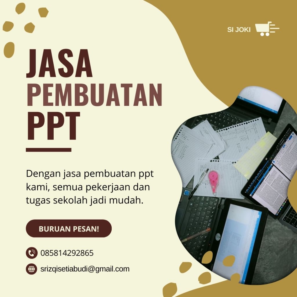 JASA TUGAS PEMBUATAN PPT