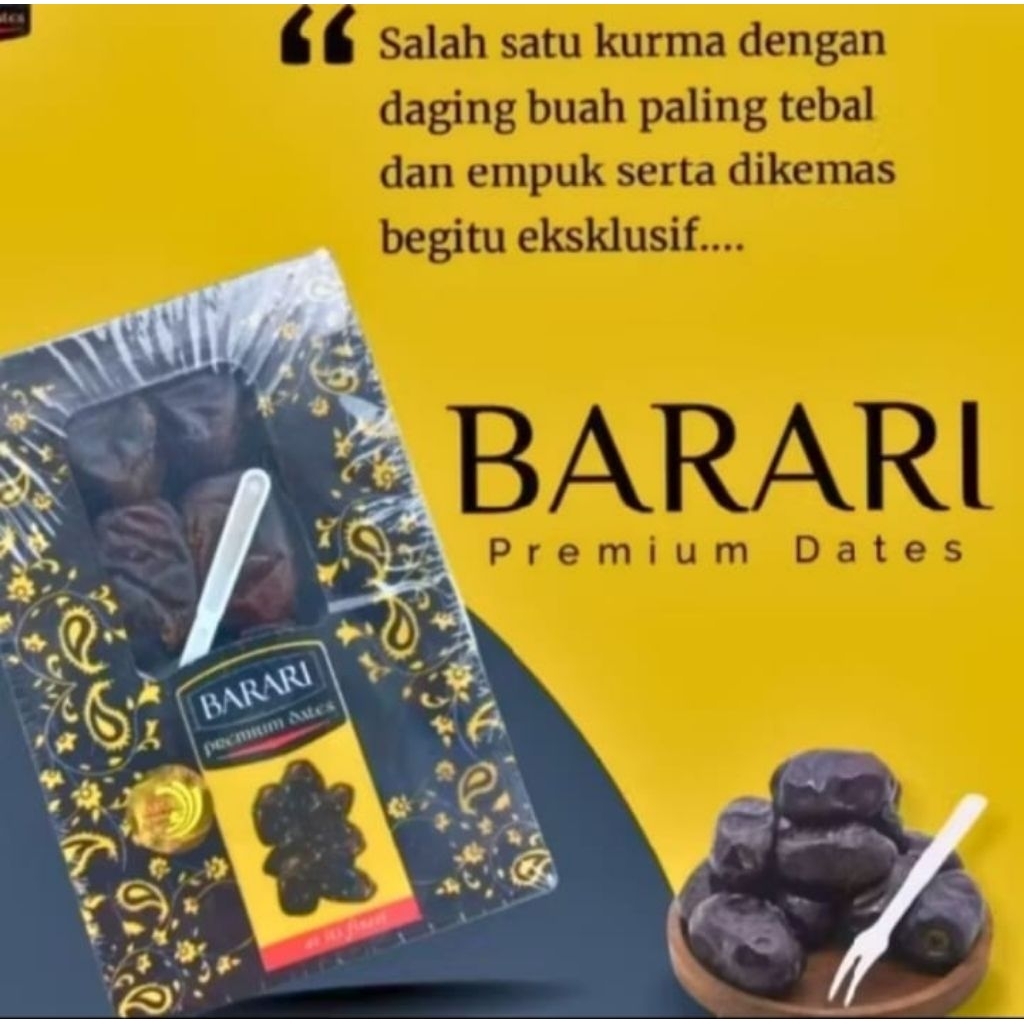 KURMA BAM BARARI PREMIUM 600GR/RUTHOB IRAN/BAM MAZAFATI