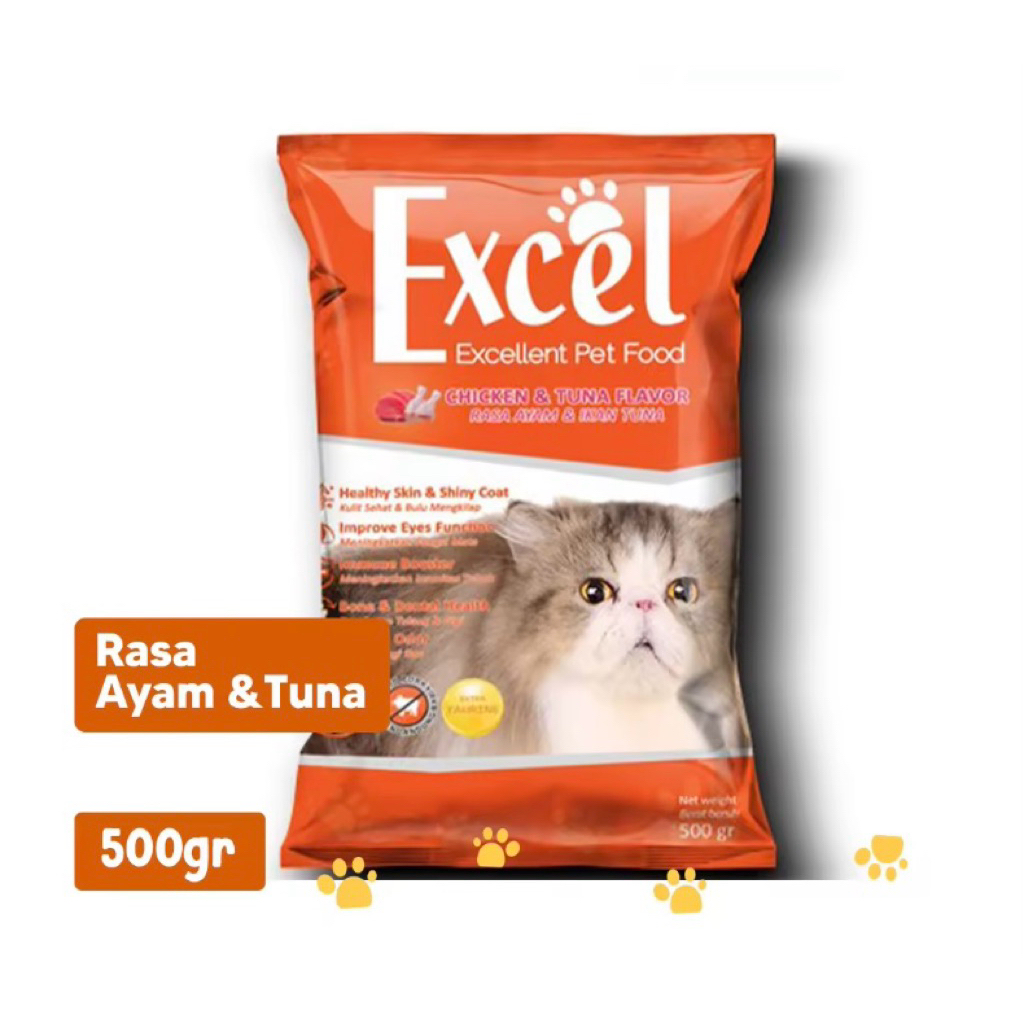 Excel pakan kucing