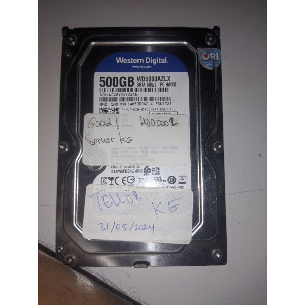 HDD KOMPUTER BEKAS PC
