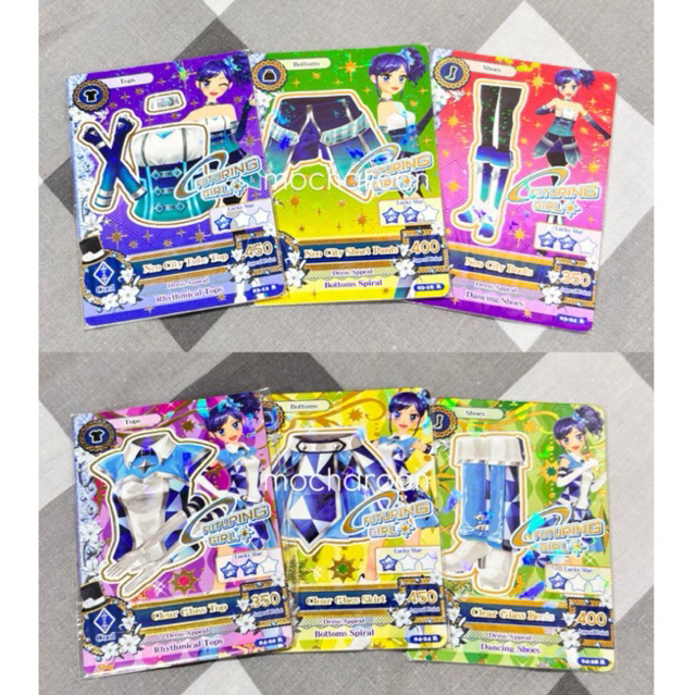Aikatsu Cards Kartu Aikatsu Set Rare Aoi (BACA DESKRIPSI)