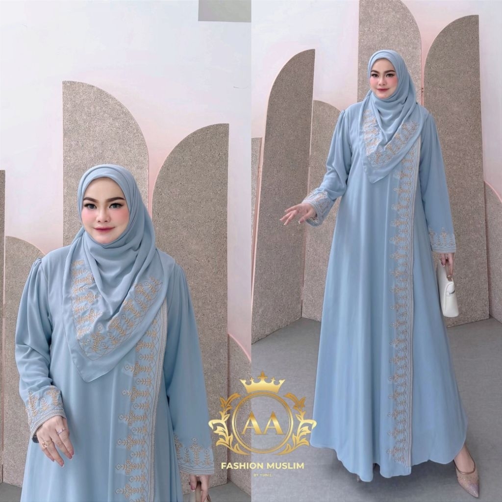 Gamis Set Hijab Kanaya Series Original Butik
