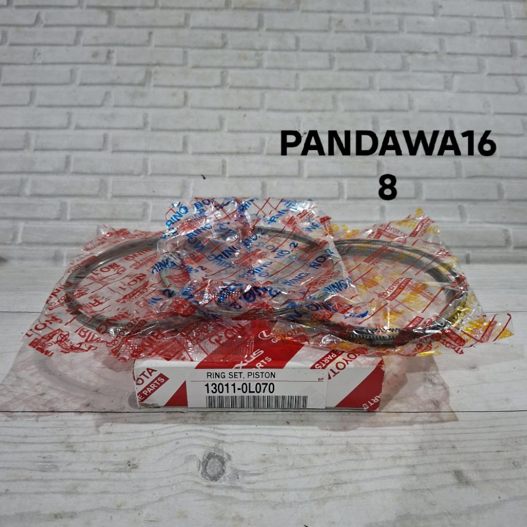 Ring Seher/Piston Std Hilux Fortuner 2KD Original 13011-0L070