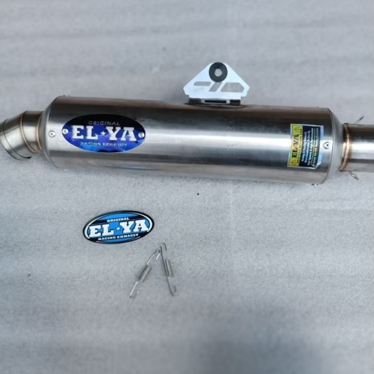 SLINCER KNALPOT ELYA original DOS BULAT BAS PADET INLET 50MM