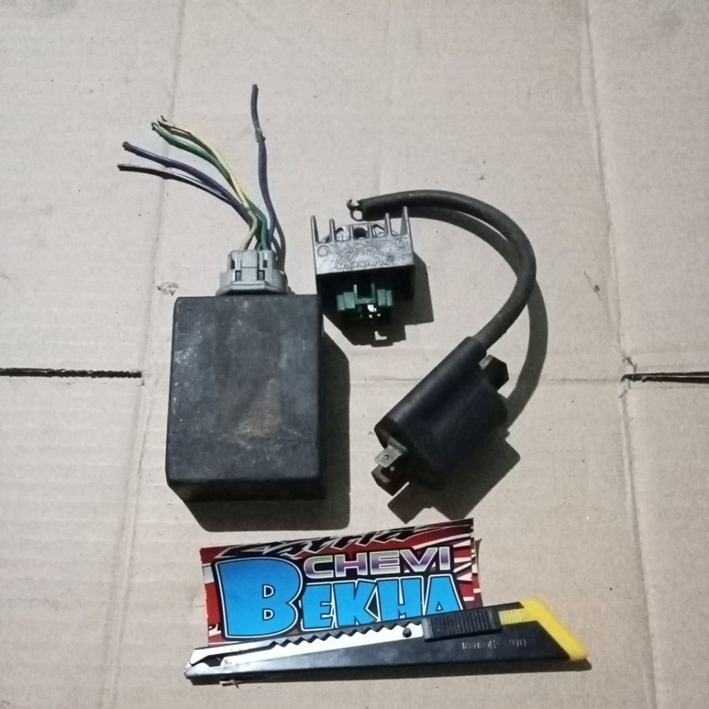 CDI KOIL SATRIA LUMBA 2TAK SATRIA KOTAK ORI COPOTAN