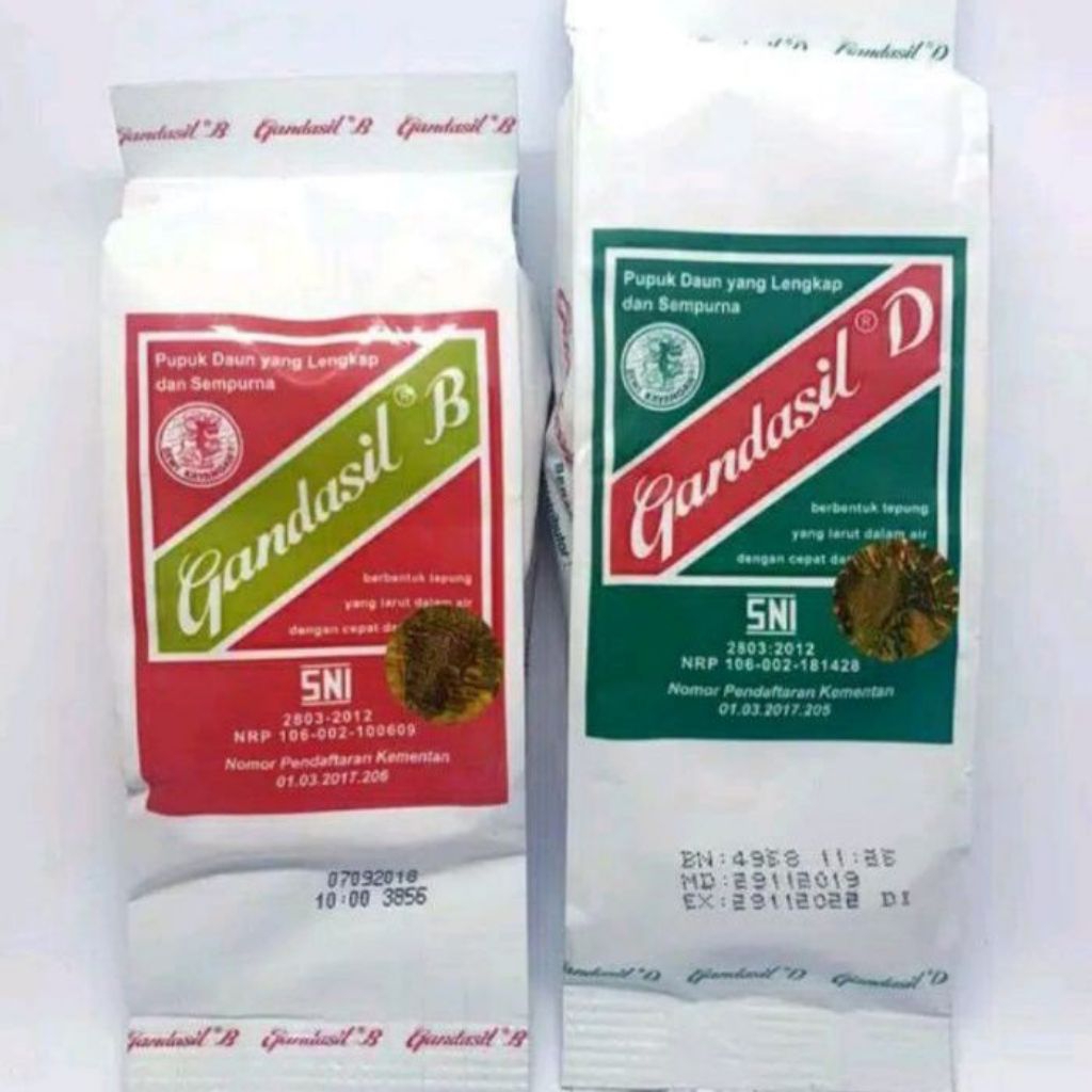 Pupuk Gandasil B 100gr - Gandasil D 100gr, Gandasil B 100gr, Gandasil D 100gr