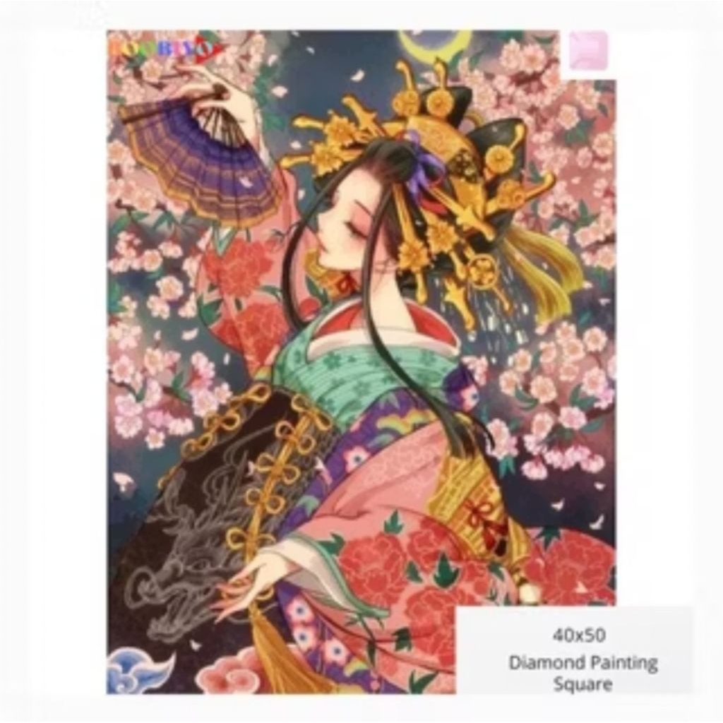 diamond painting square akrilik 40x50cm