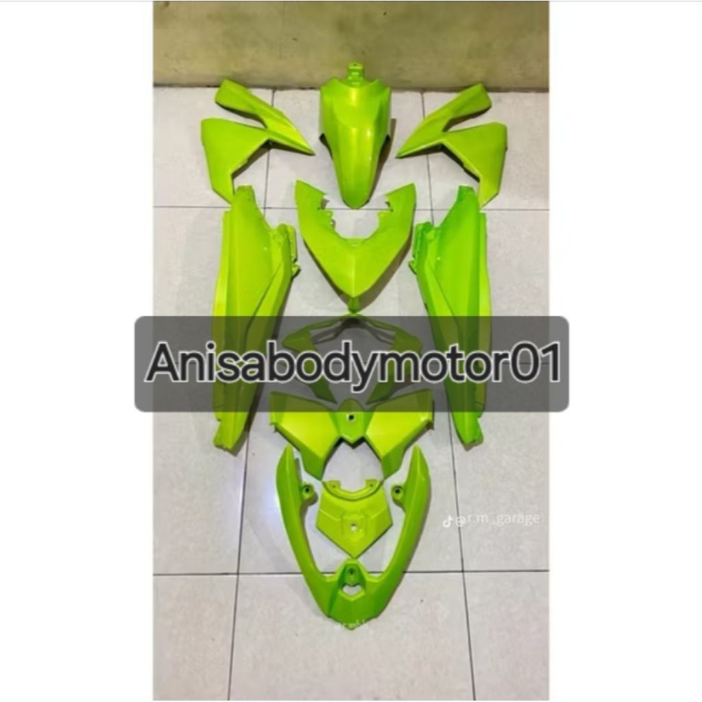Full body halus vario125 & 150 LED OLD warna costum hijau stabilo seralic gold