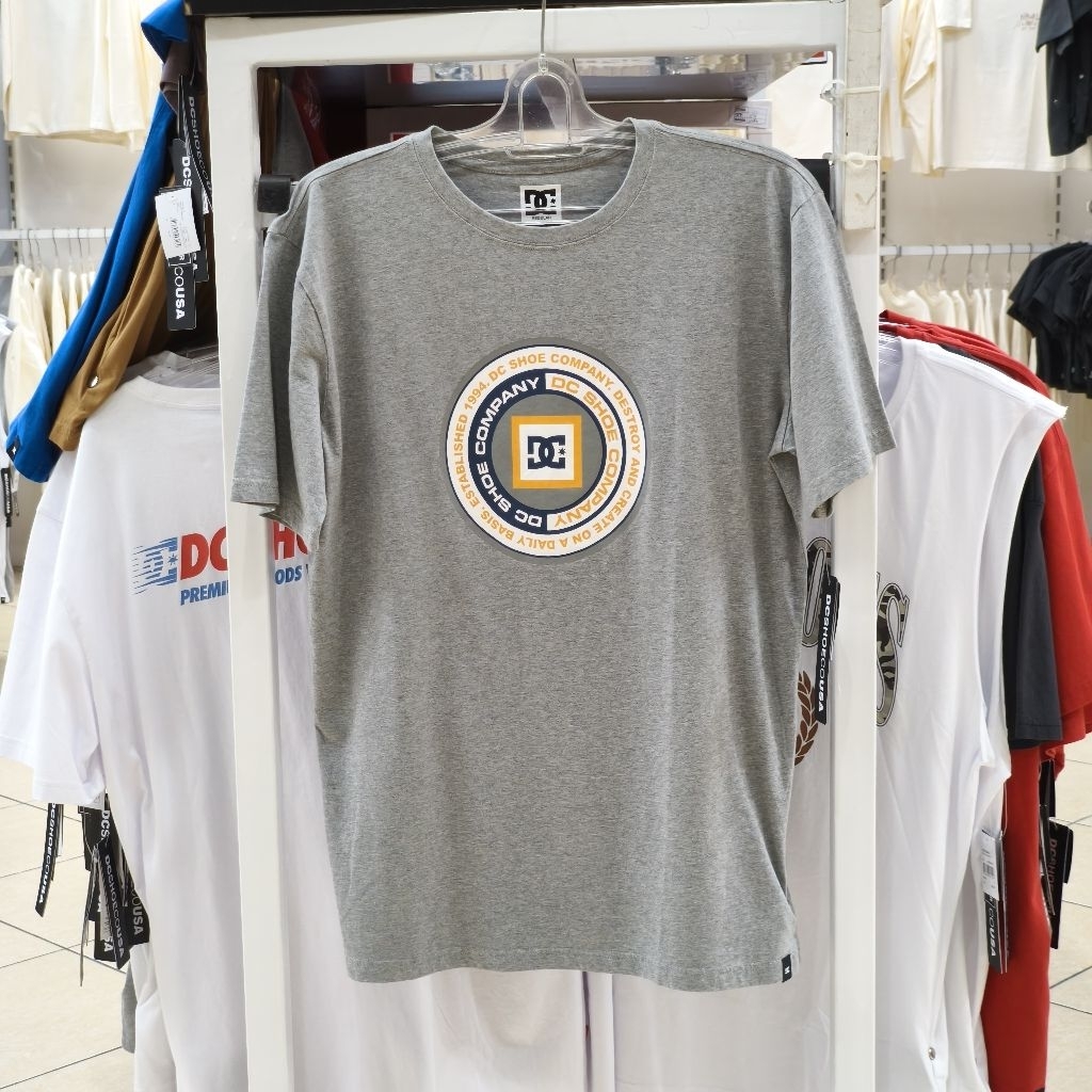 Kaos DC Throwback SS ID Grey Original